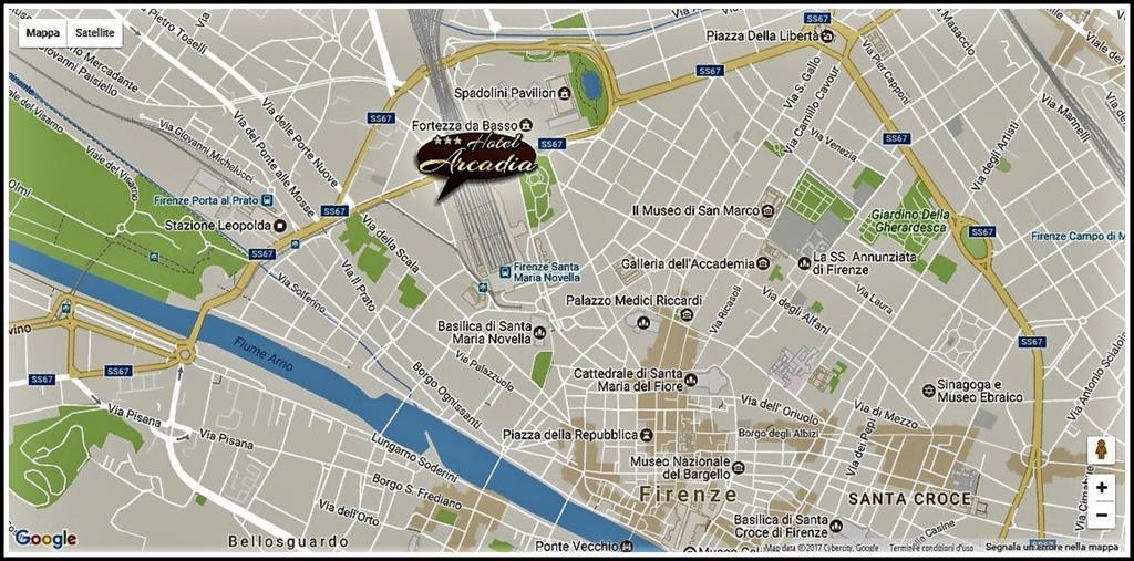 Hotel Arcadia Firenze Esterno foto